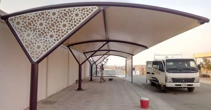 فني مظلات جدة | أفضل تركيب مظلات سيارات جدة