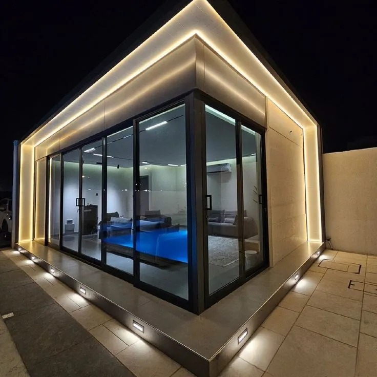 تركيب مجالس زجاجية من مظلات أمان جدة - 0552997570