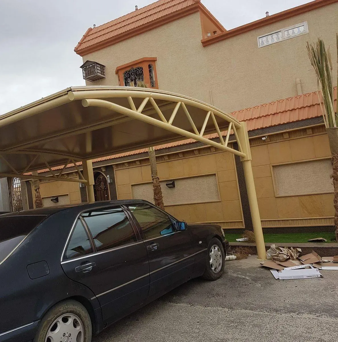  تركيب مظلات سيارات جدة | مظلات قماش وحديد بأفضل الأسعار 0552997570