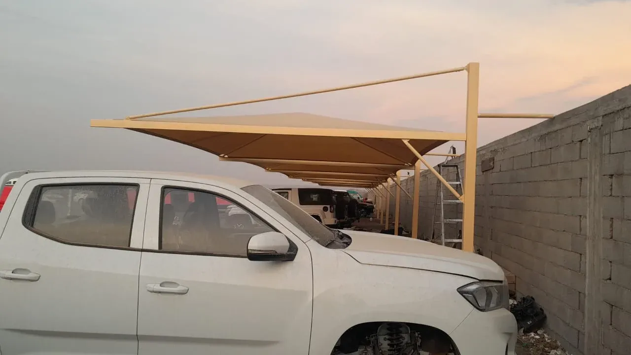  تركيب مظلات سيارات جدة | مظلات قماش وحديد بأفضل الأسعار 0552997570