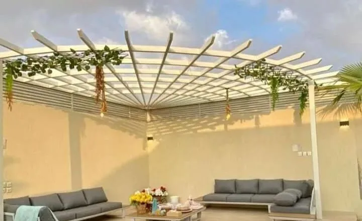 برجولات حدائق جدة | مظلات وسواتر أمان جدة 0552997570