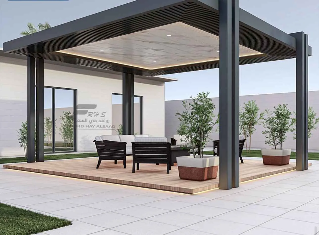 برجولات حدائق جدة | مظلات وسواتر أمان جدة 0552997570