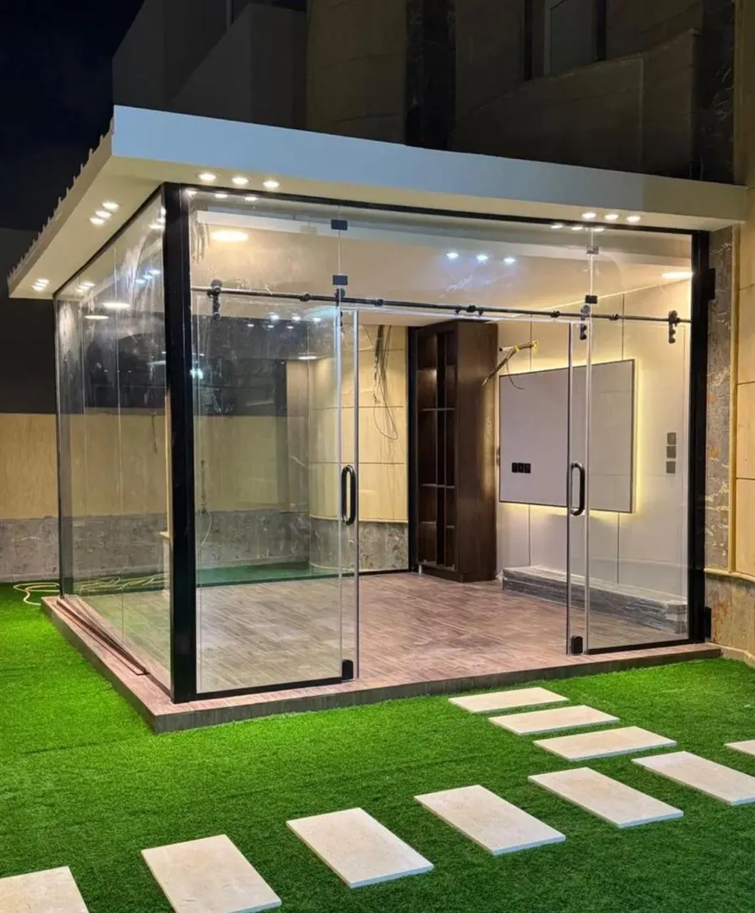 تركيب مجالس زجاجية في جدة - مظلات وسواتر أمان جدة 0552997570