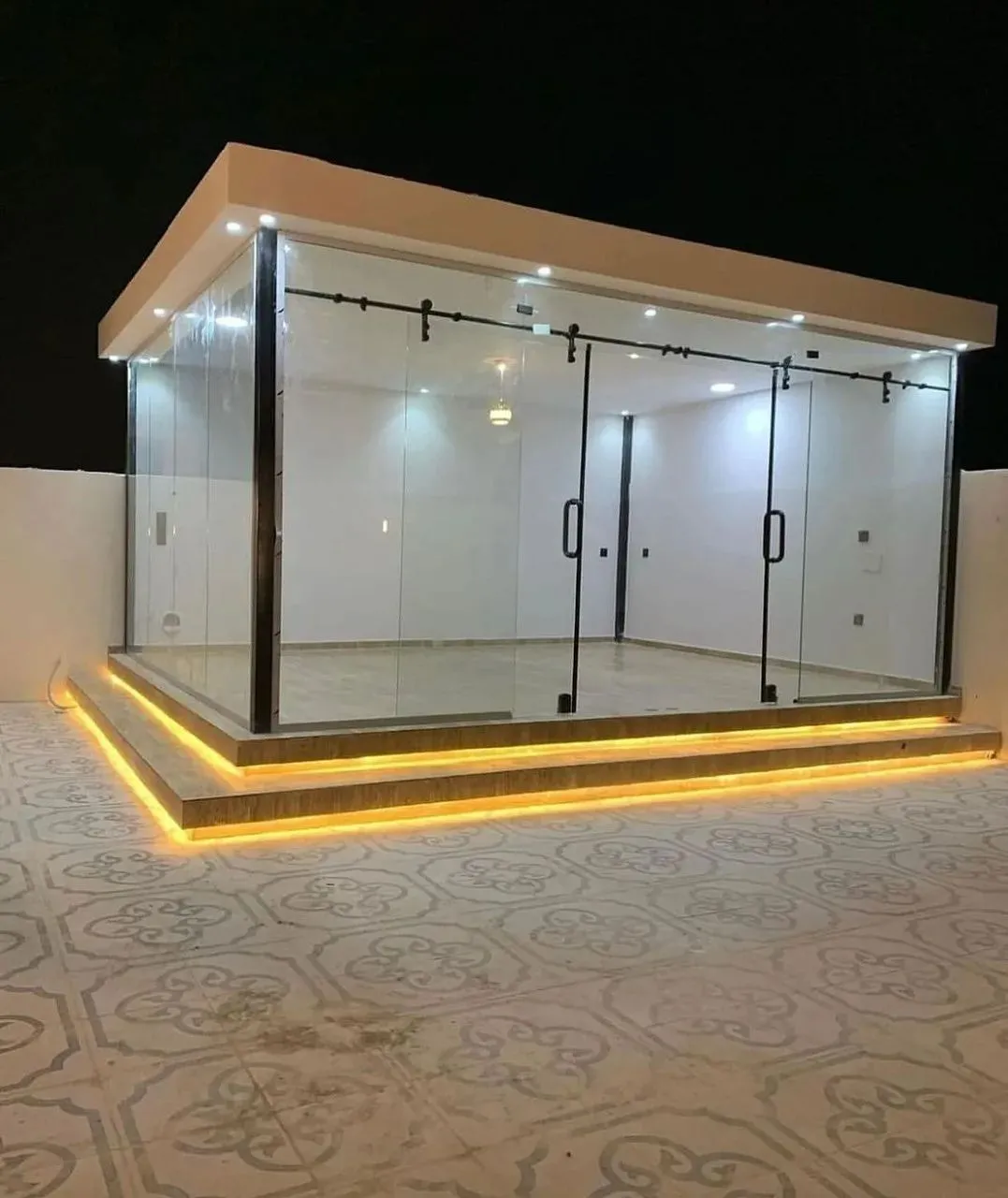 تركيب مجالس زجاجية في جدة - مظلات وسواتر أمان جدة 0552997570