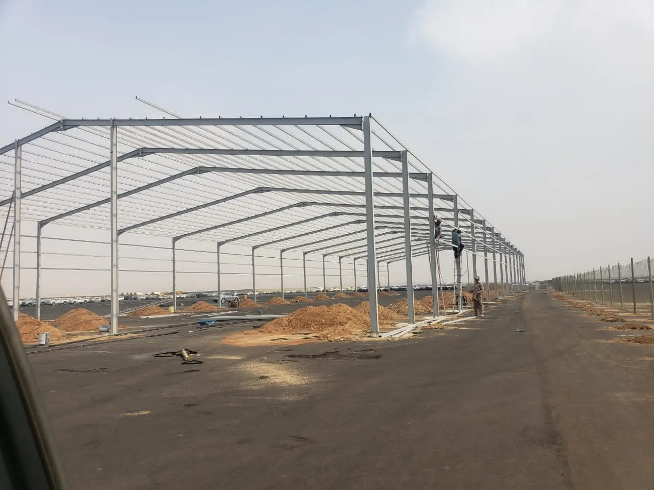 مقاول هناجر ومستودعات جدة - تنفيذ احترافي وضمان  0552997570