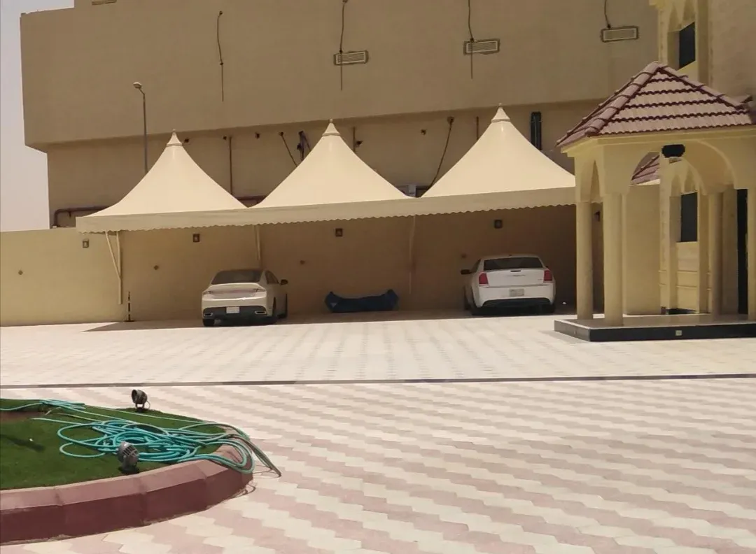 تركيب مظلات هرمية جدة | فخامة التصميم والتركيب 0552997570