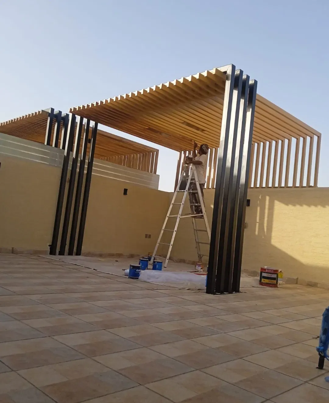 برجولات حدائق جدة – تصميم أنيق يوفر الظل 0552997570