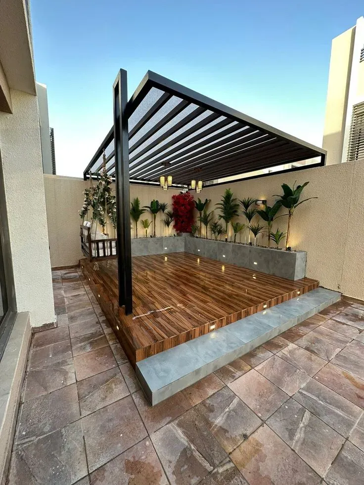 برجولات وتنسيق حدائق في جدة ومكة اشكال جديدة وسعر رخيص - 0552997570