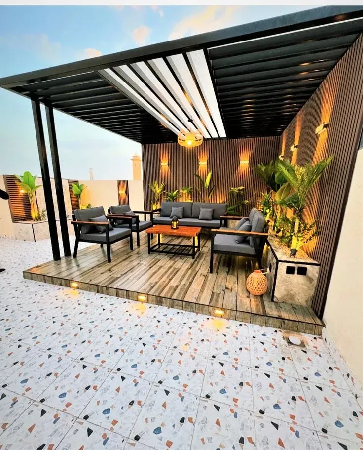 برجولات وتنسيق حدائق في جدة ومكة اشكال جديدة وسعر رخيص - 0552997570