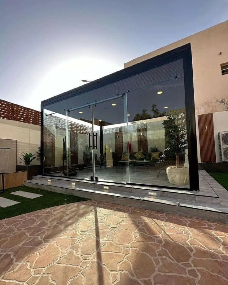 مجالس زجاجية جدة | تصميم عصري 0552997570