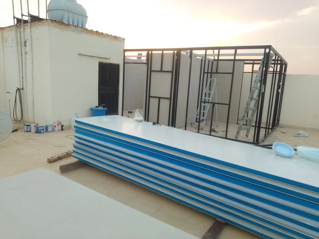 تركيب ساندوتش بانل جدة – قدرة عالية العزل الحراري والصوتي