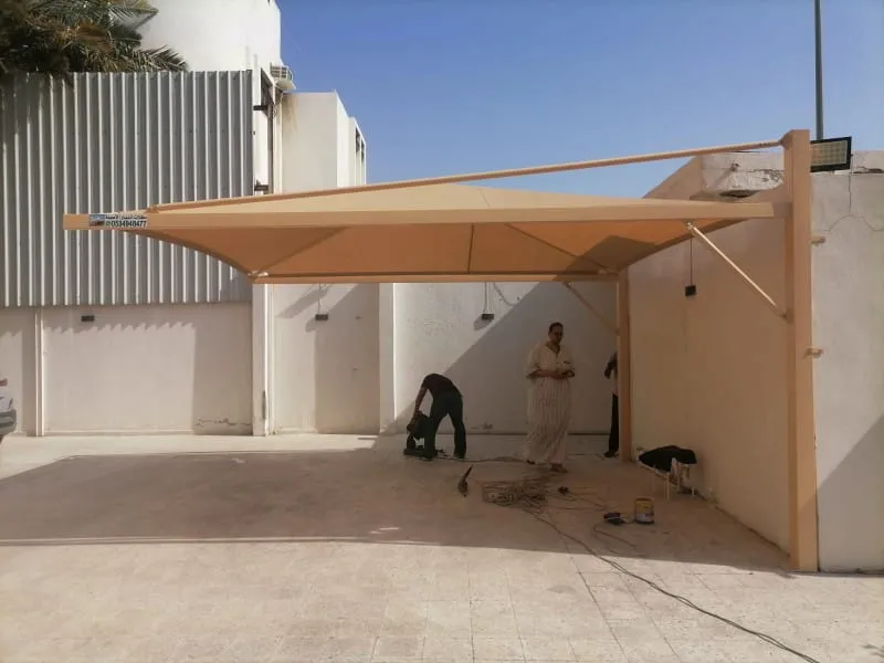 حداد وفني مظلات سيارات جدة-تركيب سريع ومتانة تدوم 0552997570