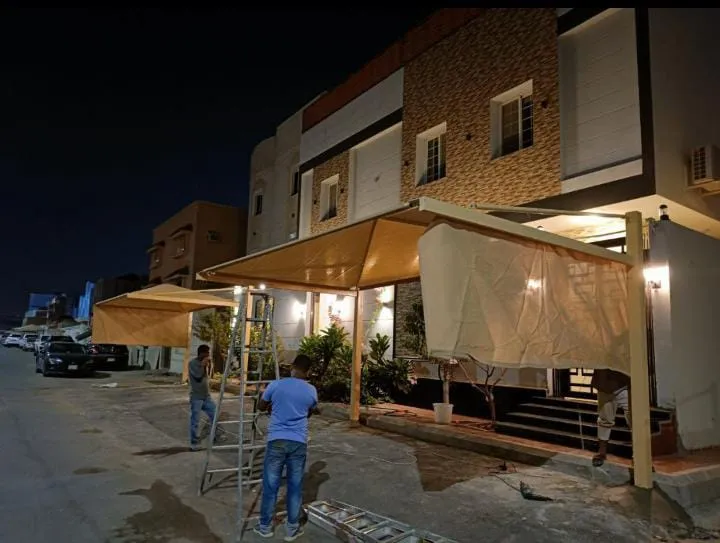 حداد وفني مظلات سيارات جدة-تركيب سريع ومتانة تدوم 0552997570