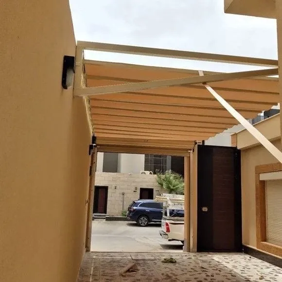 تركيب مظلات متحركة مودرن في جدة | معلم تركيب مظلات متحركة
